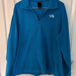 The North Face Vibrant Blue Fleece Pullover